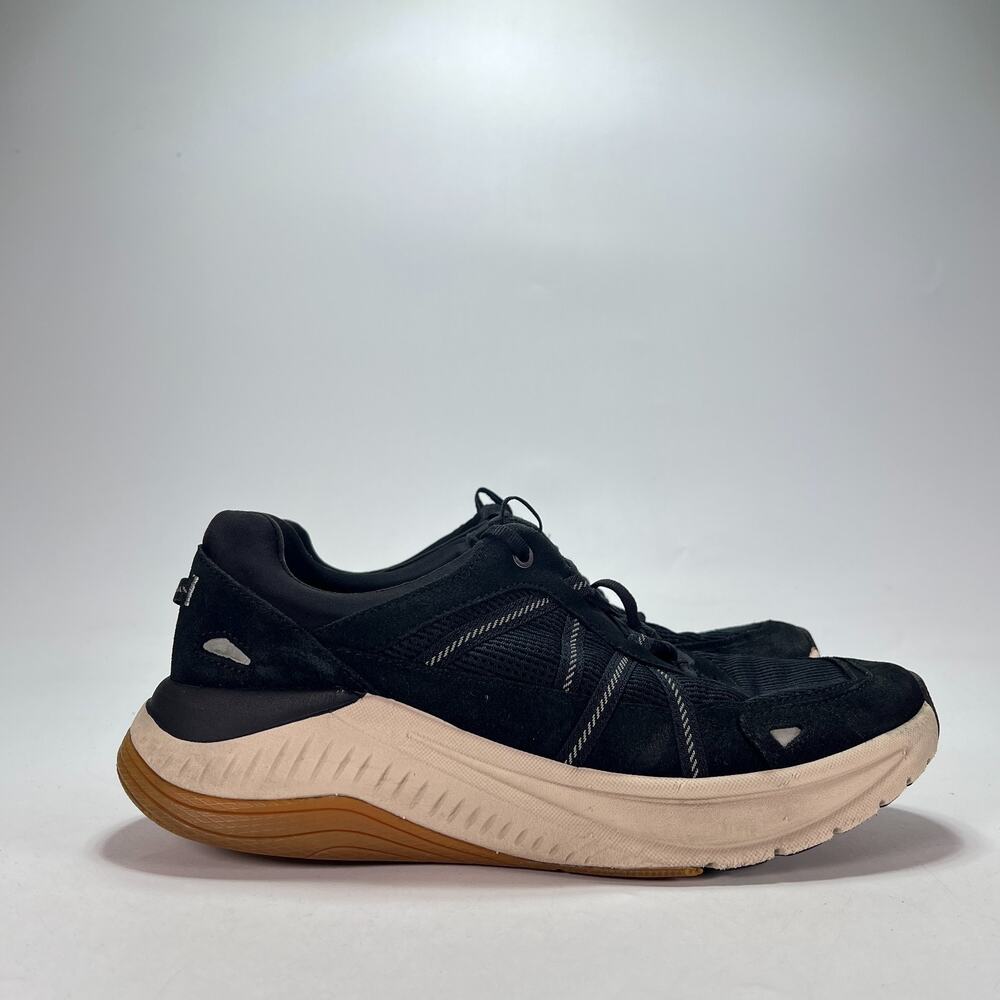 Dansko Poppy Black Suede Walking Sneakers Shoes 4209100302 Women's Size 40 EU